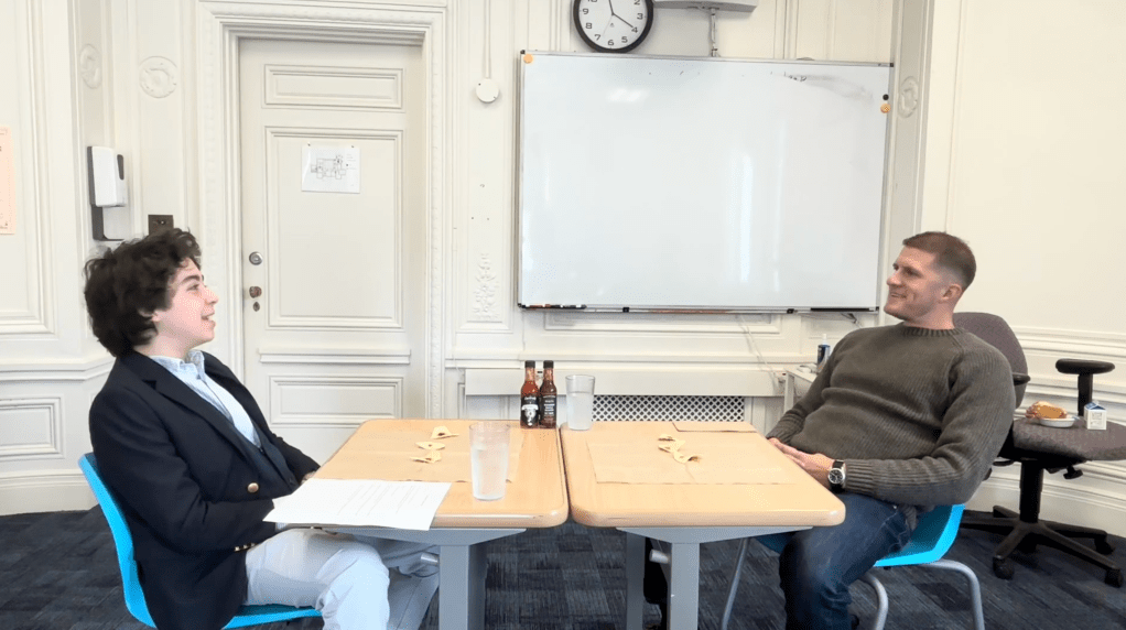 Hot Ones with Charlie Z. ’28 featuring Mr.&nbsp;Morgan